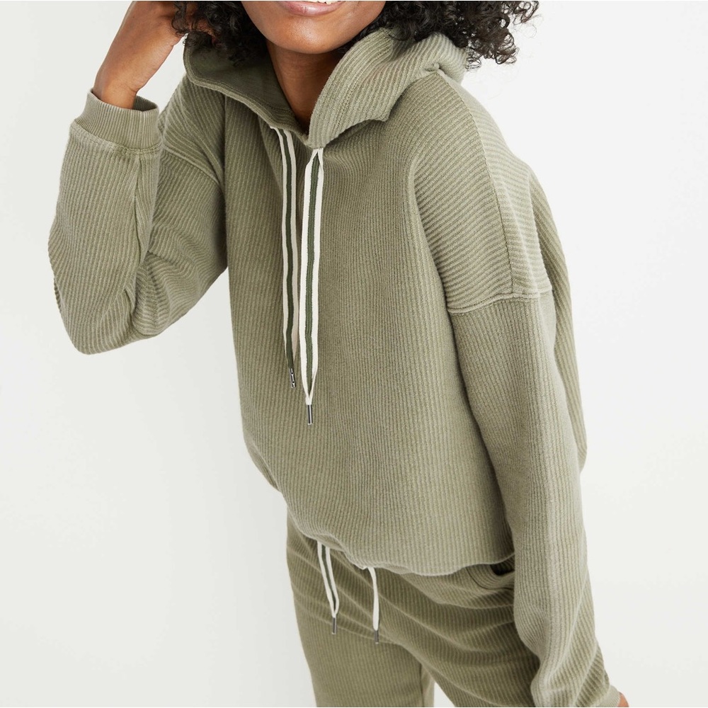 AERIE NEW LOVE CORDED HOODIE